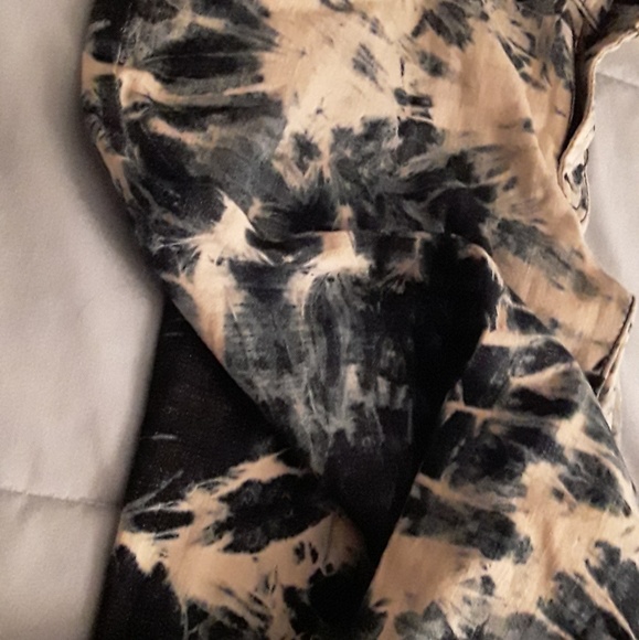 Tye dye blue Waxs Jeans Sz 11 skinny - Picture 3 of 8